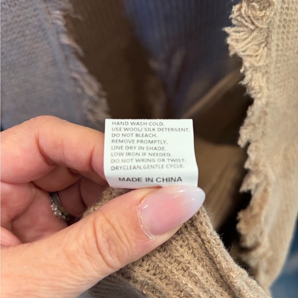 Fringed Knit Sweater Jacket - Picture 10 of 10